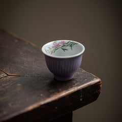 Rose of Sharon purple | Magnolia fragrance | Evening dawn tea cup