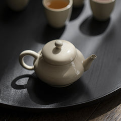 Natural clay color | Hand-held teapot | Qie Xing Teapot