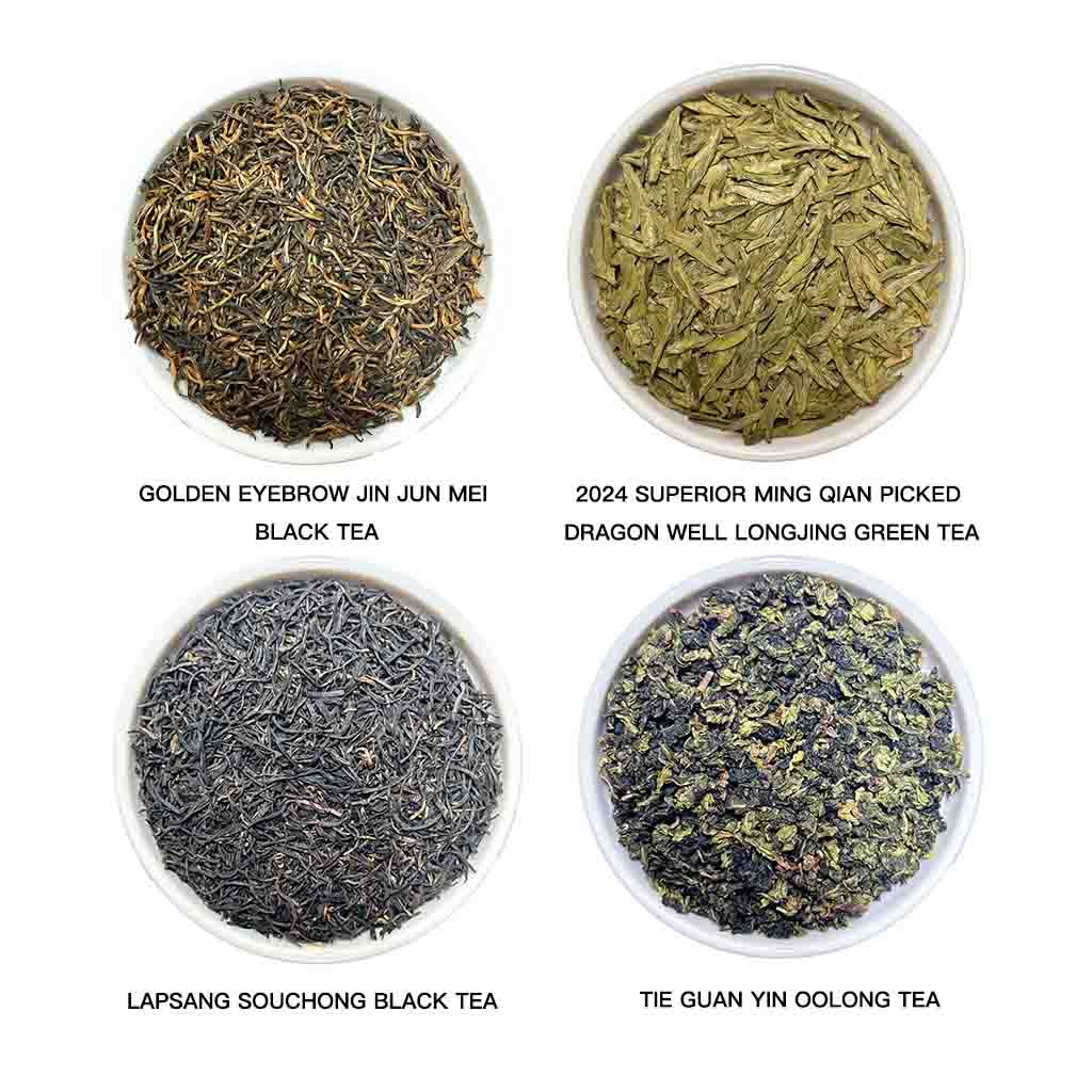 Sample tea bag combo of the best loose leaves teas