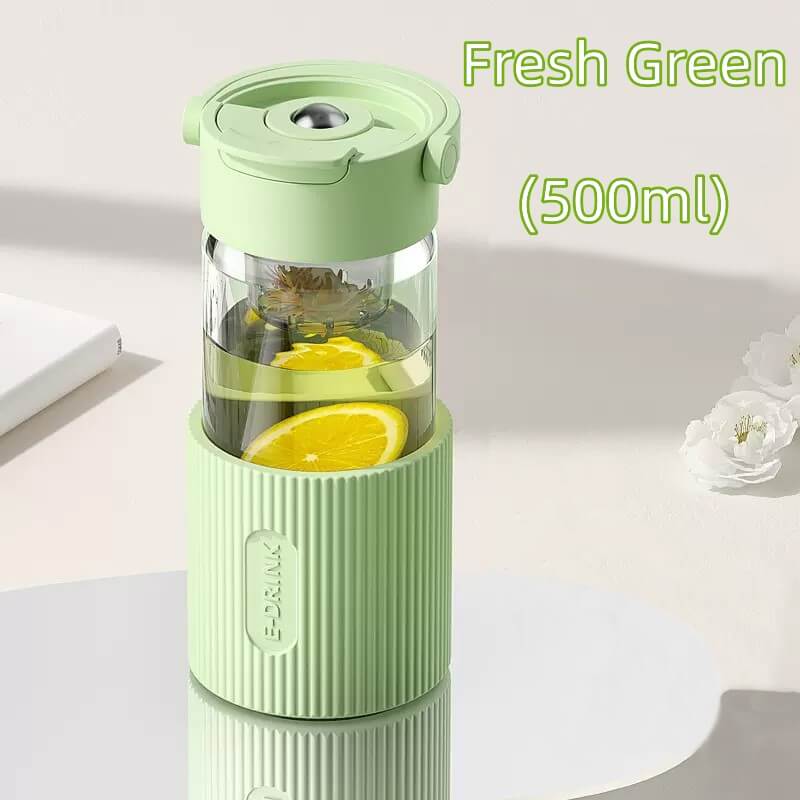 Portable Magnetic Tea-Water Separation Brewing Cup