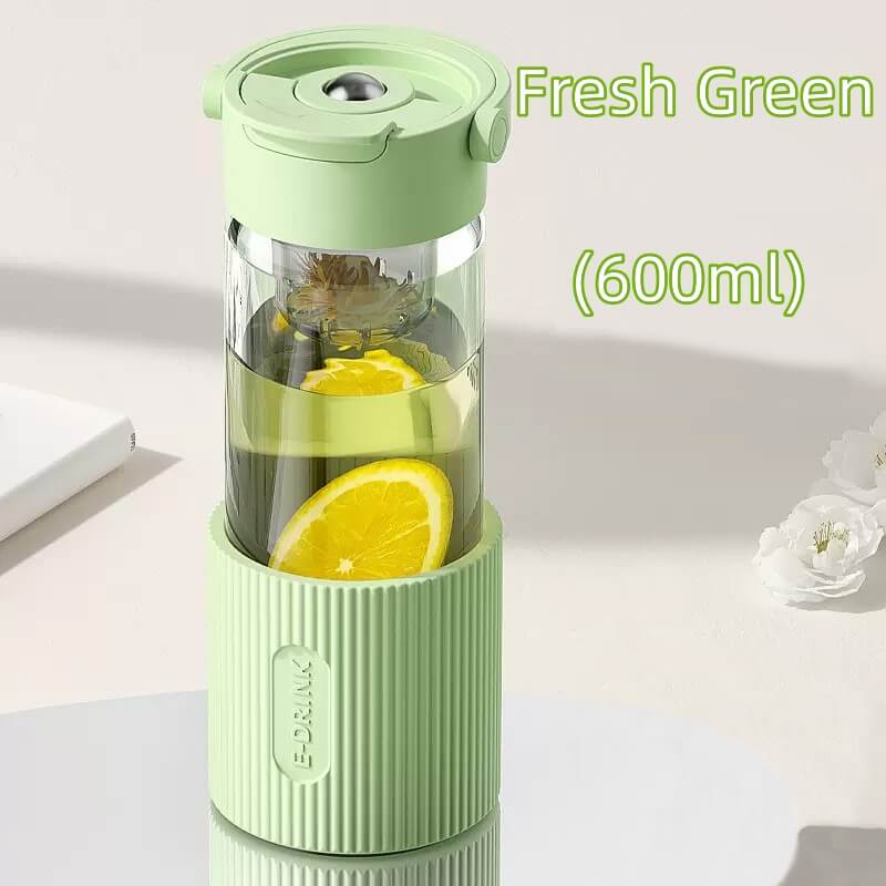 Portable Magnetic Tea-Water Separation Brewing Cup