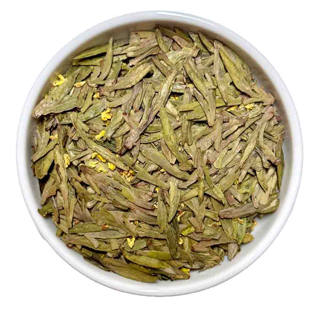 Osmanthus Dragon Well Longjing Green Tea | Chinese Tea