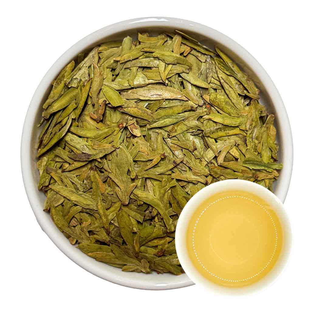 2024 Superior Ming Qian Picked Dragon Well Longjing Green Tea (Yellow Version) | Chinese Tea