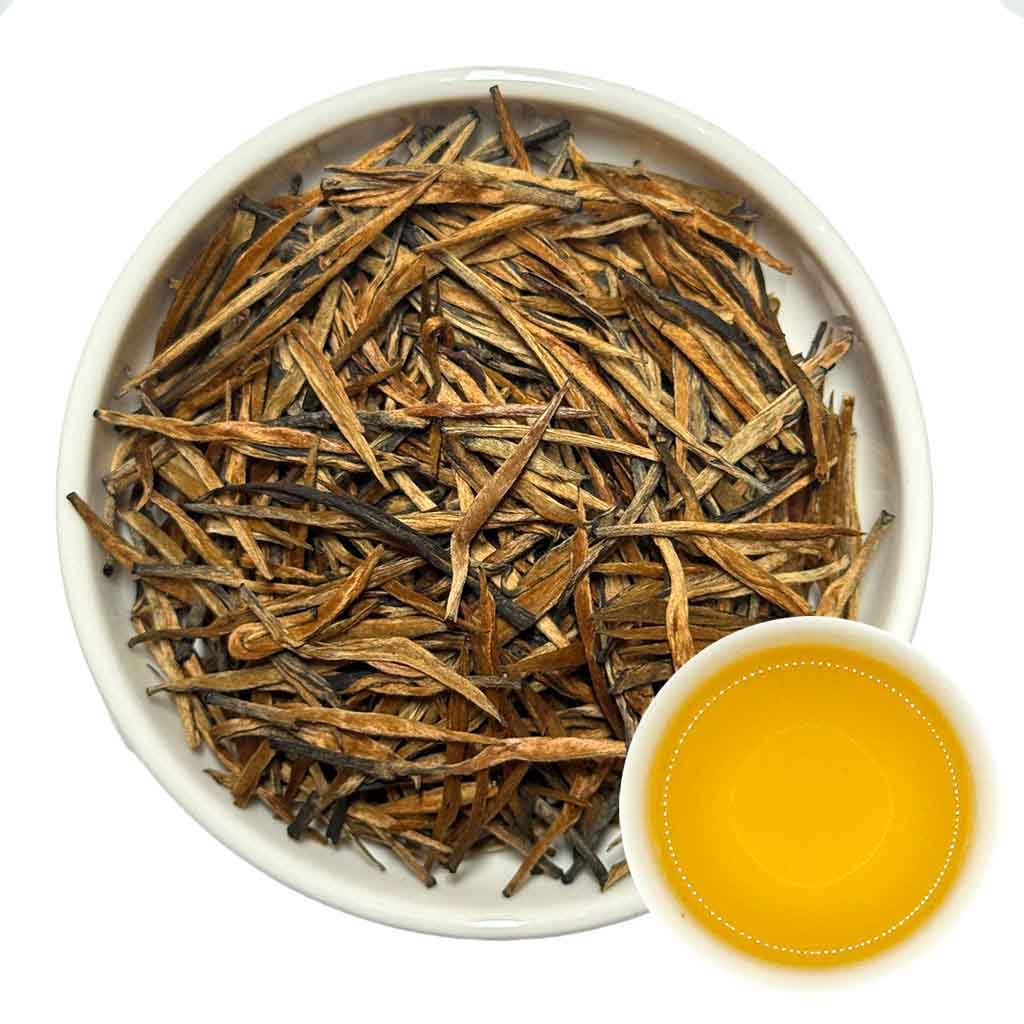 Dian Hong Golden Needle Black Tea | Chinese Red Tea