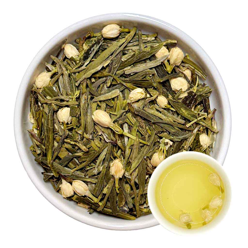 Jasmine Dragon Well Longjing Green Tea | Chinese Tea