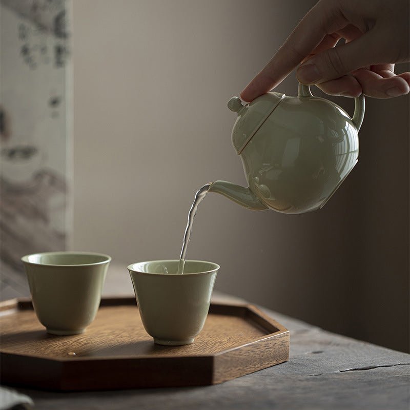 Cangjia green | Hand-held teapot | Petite Teapot - DH TEA