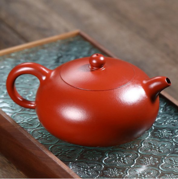 Half Moon Teapot | Original Ore Dahongpao Clay | Handmade - DH TEA